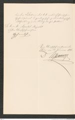 k.k. naturhistorisches Hofmuseum, Intendanzakten 1885-1896 (Hauer), Aktenzahl Z.38/1888, Seite 2